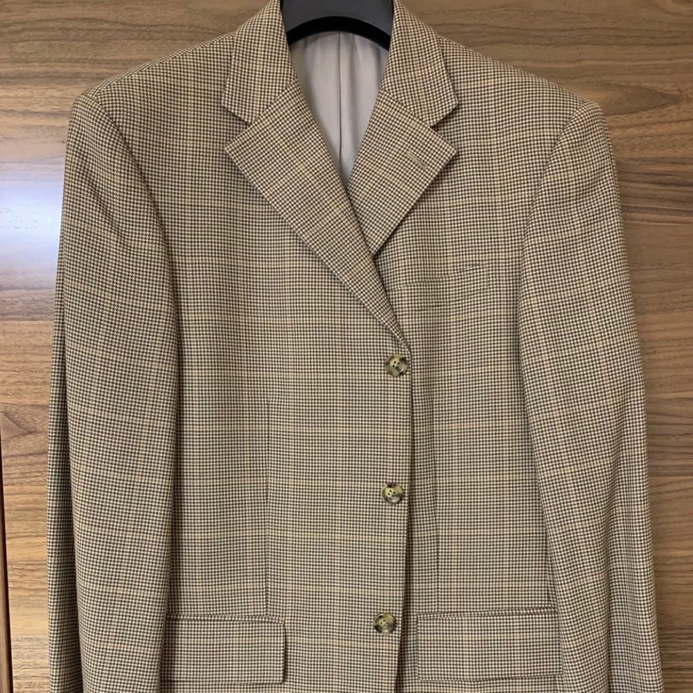 Oscar De La Renta Men’s Overcheck Blazer